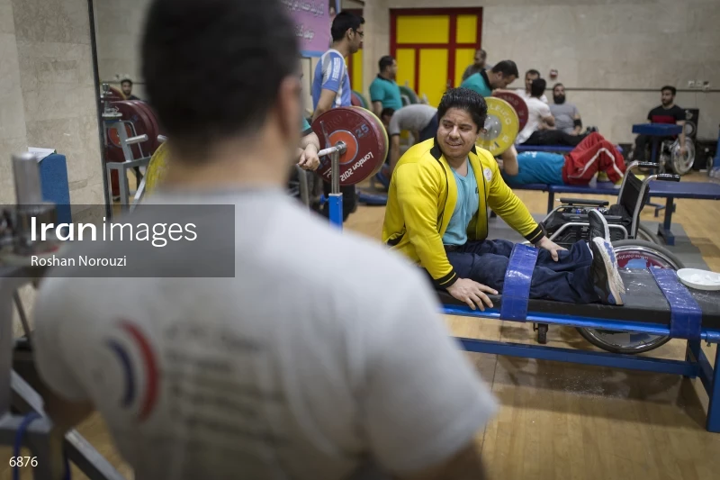 Iran's Para Weightlifting Team Trainings