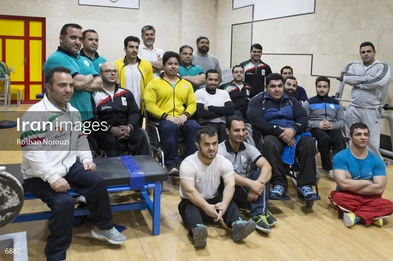 Iran's Para Weightlifting Team Trainings