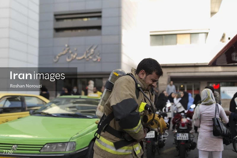 Moheb Yas Women's General Hospital got in fire