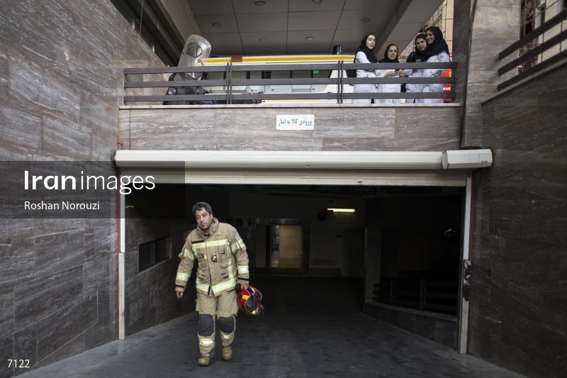 Moheb Yas Women's General Hospital got in fire