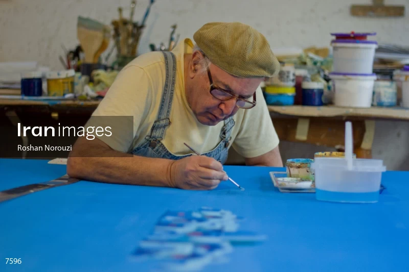 Parviz Kalantari, Iranian Painter, dies at 85