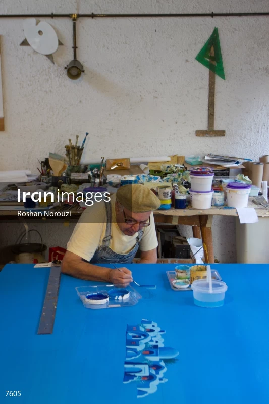 Parviz Kalantari, Iranian Painter, dies at 85