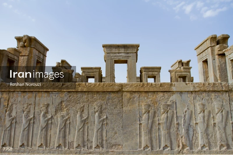Ruins of the Tachara at Persepolis