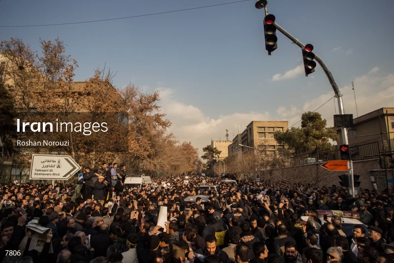 Ayatollah Akbar Hashemi Rafsanjani's funeral in Tehran
