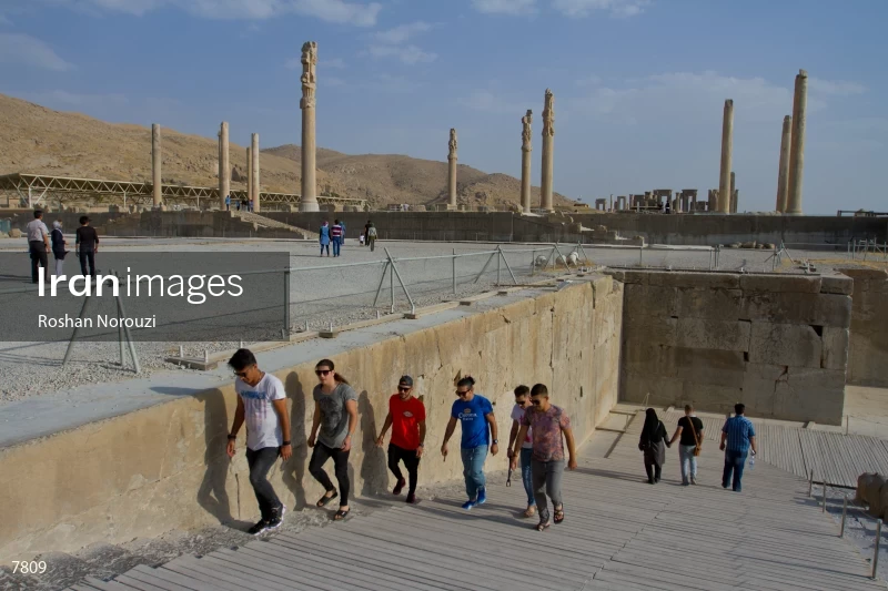 The Great Double Staircase at Persepolis