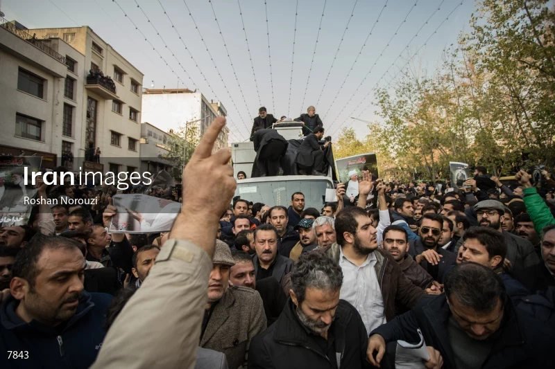Ayatollah Akbar Hashemi Rafsanjani's funeral in Tehran