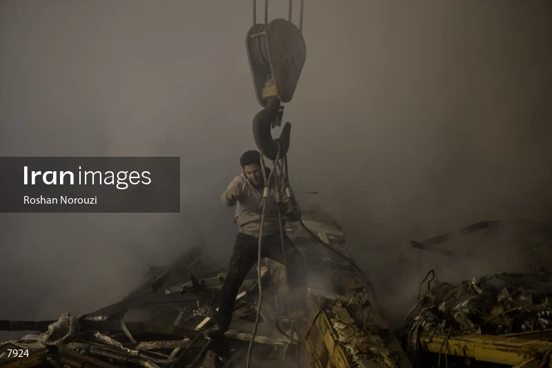 Tehran's Iconic Plasco Building Collapses After Fire