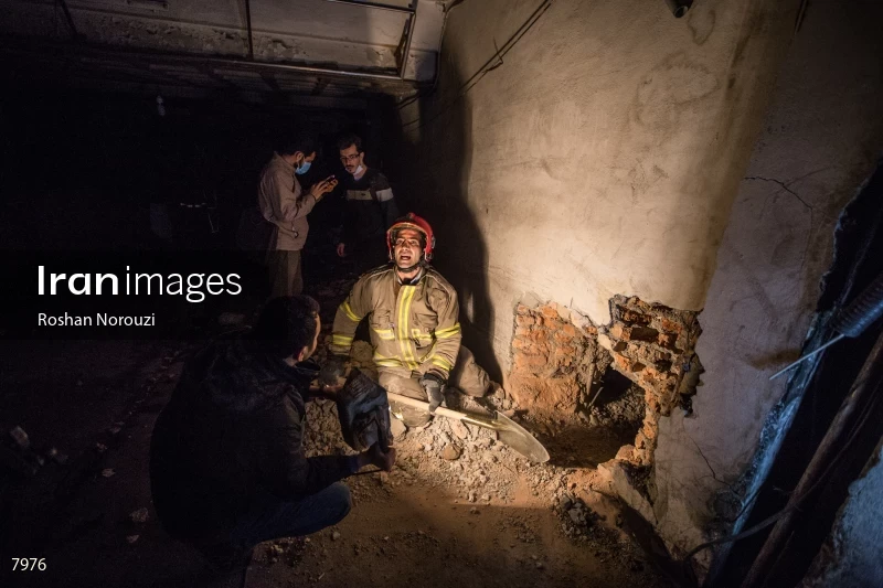 Tehran's Iconic Plasco Building Collapses After Fire