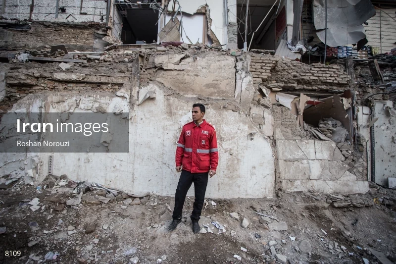 Tehran's Iconic Plasco Building Collapses After Fire