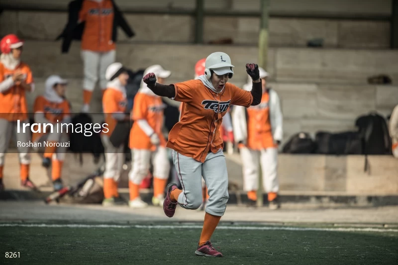 Women softball freindly match between Teyf and Azarakhsh