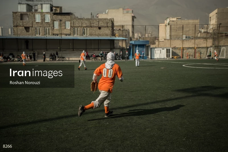 Women softball freindly match between Teyf and Azarakhsh