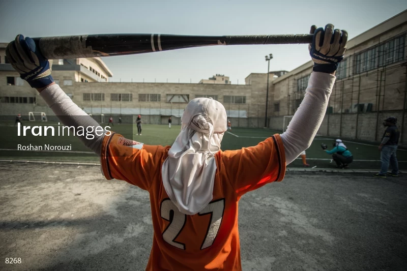 Women softball freindly match between Teyf and Azarakhsh