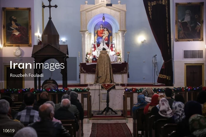 New Year's Mass in Tehran