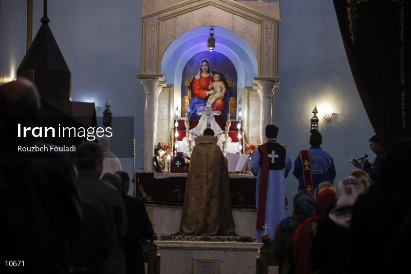 New Year's Mass in Tehran