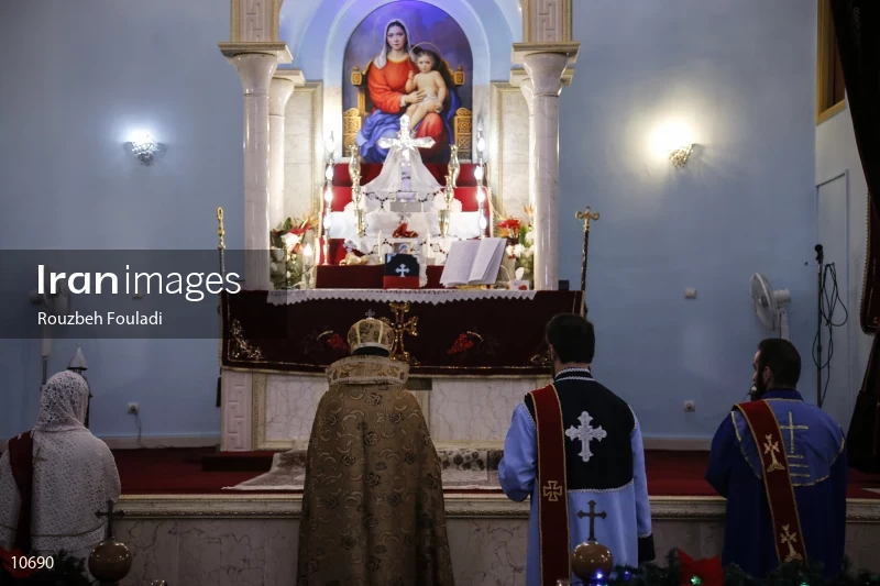 New Year's Mass in Tehran