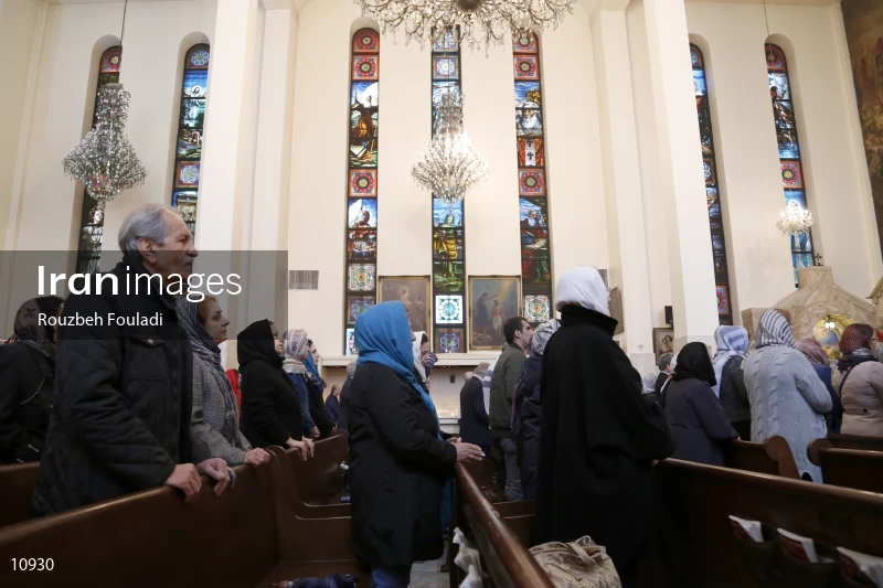 Christmas Mass in Sarkis Cathedral