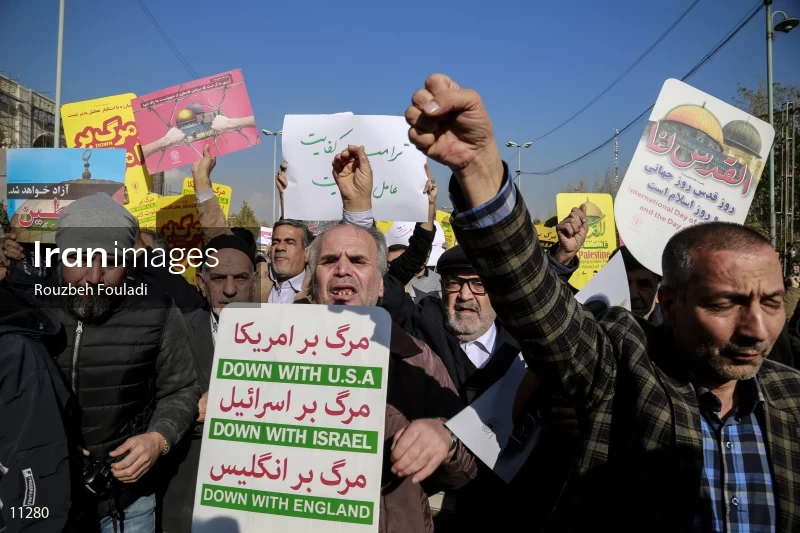 Anti-American and Anti-Zionism rally in Tehran