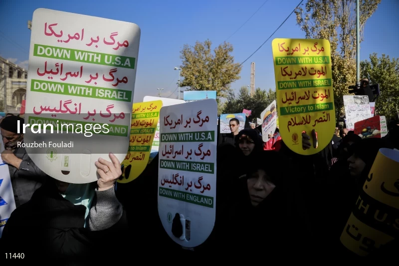 Anti-American and Anti-Zionism rally in Tehran