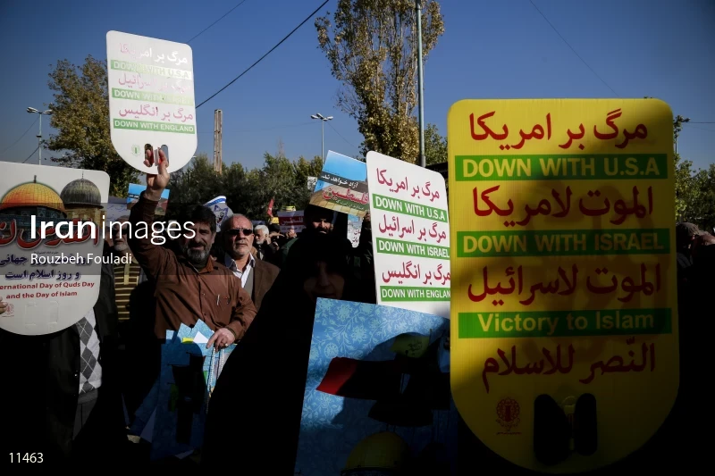 Anti-American and Anti-Zionism rally in Tehran