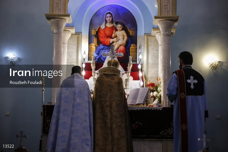 New Year's Mass in Tehran