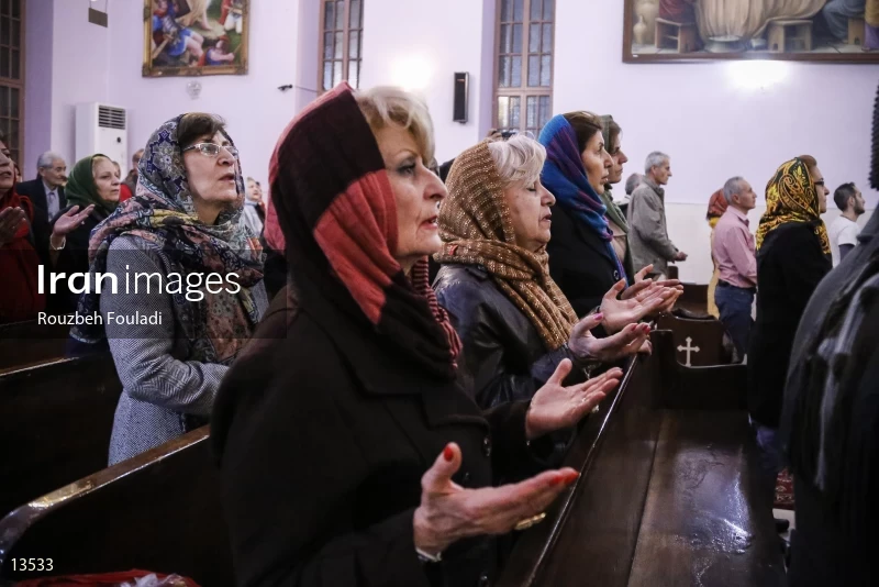 New Year's Mass in Tehran