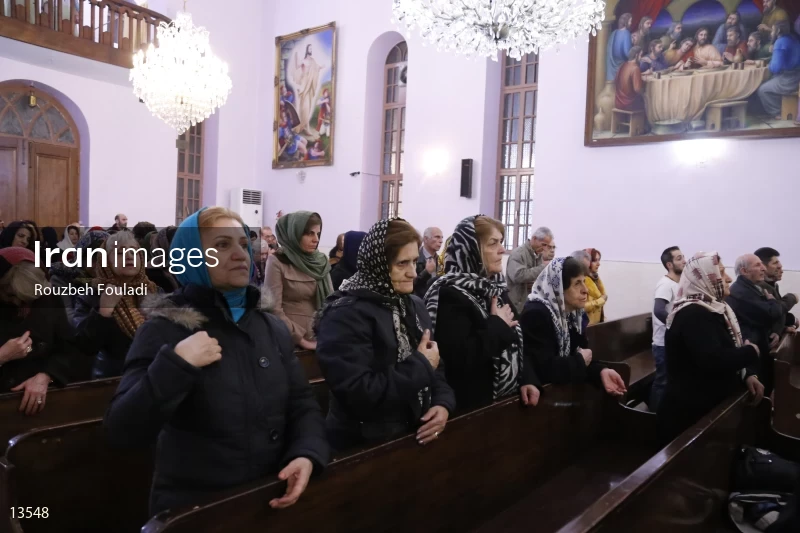 New Year's Mass in Tehran