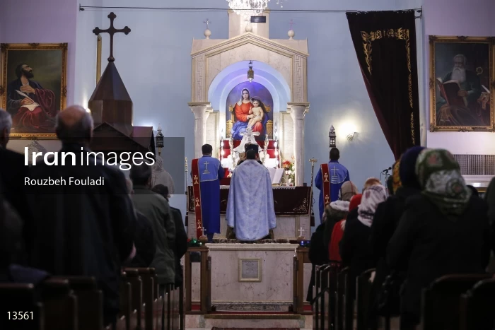 New Year's Mass in Tehran
