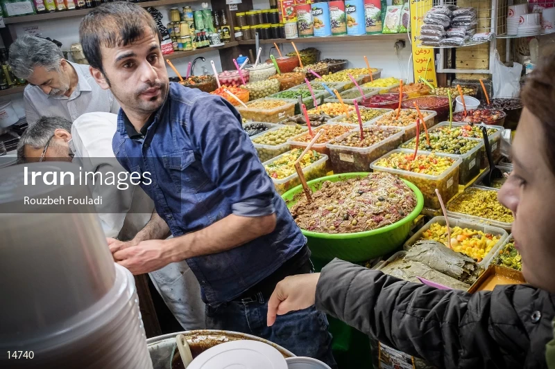 Nowruz at the Tajrish street in Tehran