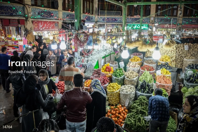 Nowruz at the Tajrish street in Tehran