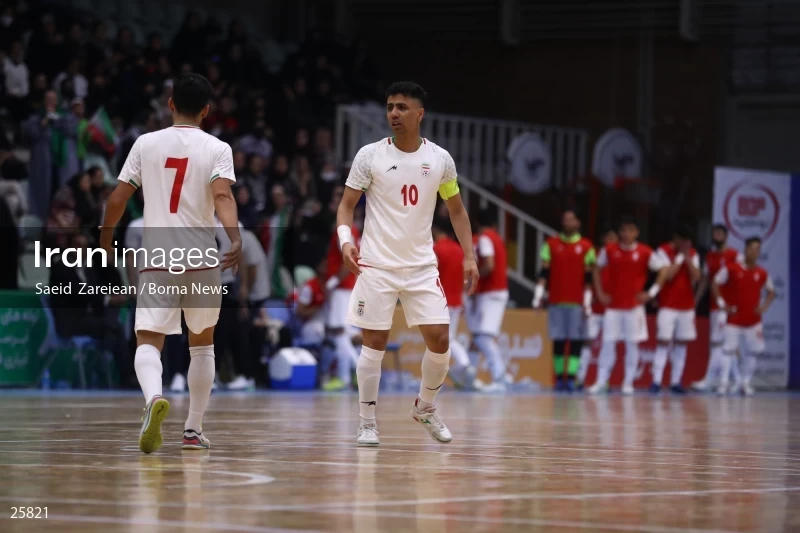 Iran Vs Uzbekistan Friendly Futsal match