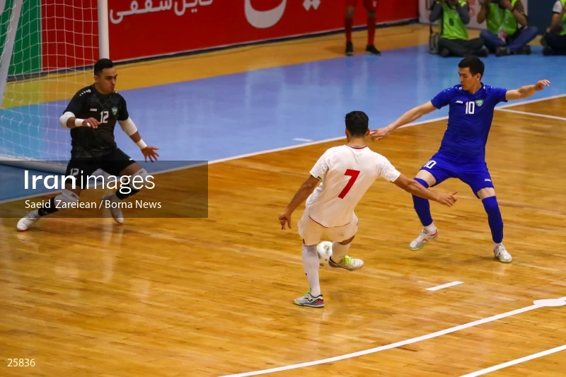 Iran Vs Uzbekistan Friendly Futsal match