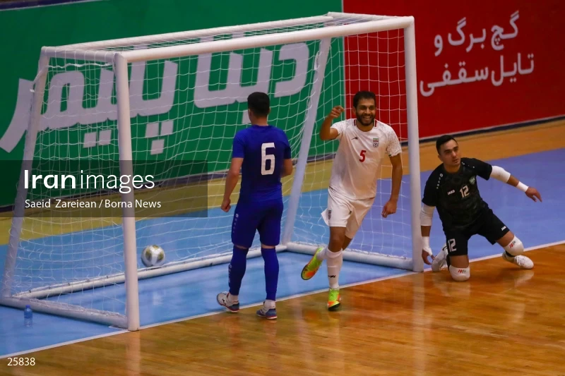 Iran Vs Uzbekistan Friendly Futsal match