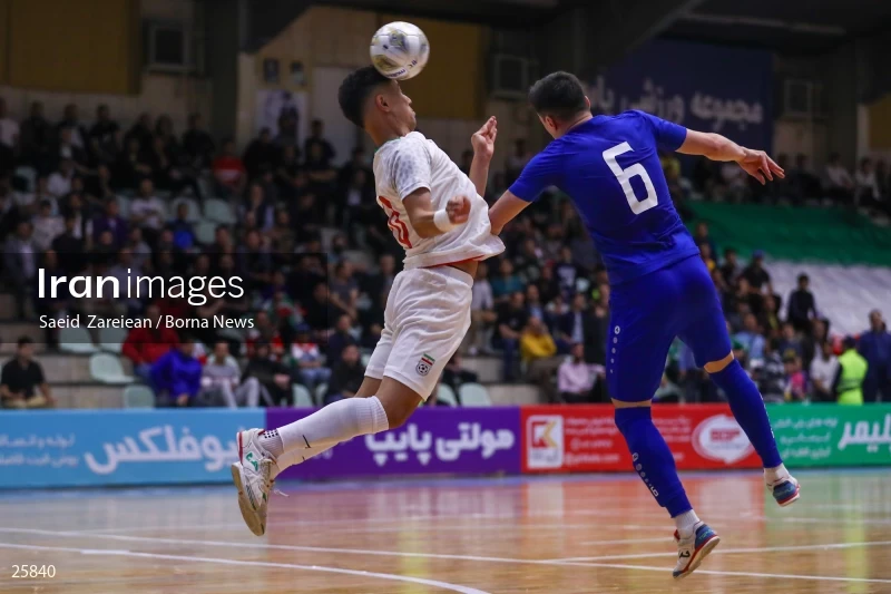 Iran Vs Uzbekistan Friendly Futsal match