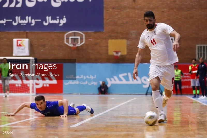 Iran Vs Uzbekistan Friendly Futsal match