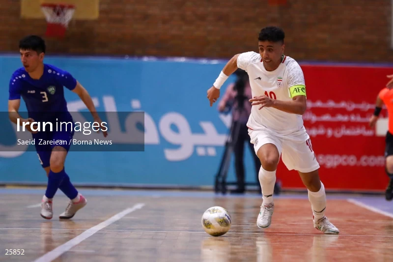 Iran Vs Uzbekistan Friendly Futsal match