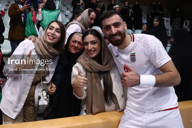 Iran Vs Uzbekistan Friendly Futsal match