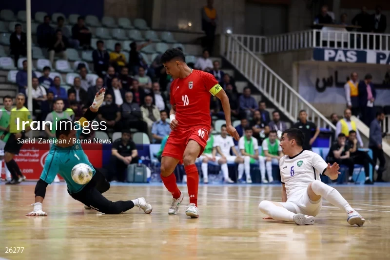 Iran Vs Uzbekistan Friendly Futsal match