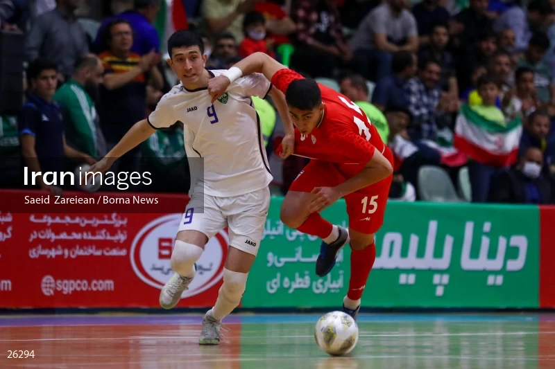 Iran Vs Uzbekistan Friendly Futsal match