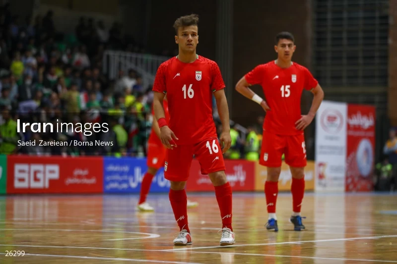 Iran Vs Uzbekistan Friendly Futsal match