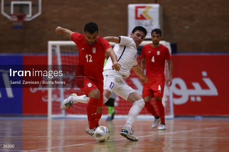 Iran Vs Uzbekistan Friendly Futsal match