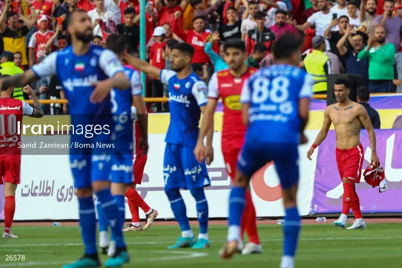 Iran pro league - Perspolis V Esteghlal - 100th derby of Tehran