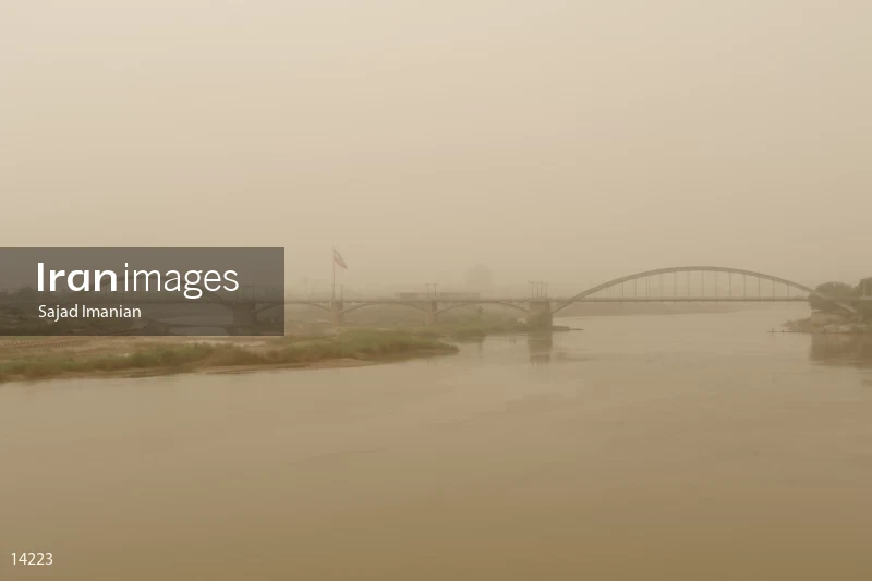 Dust in Ahwaz