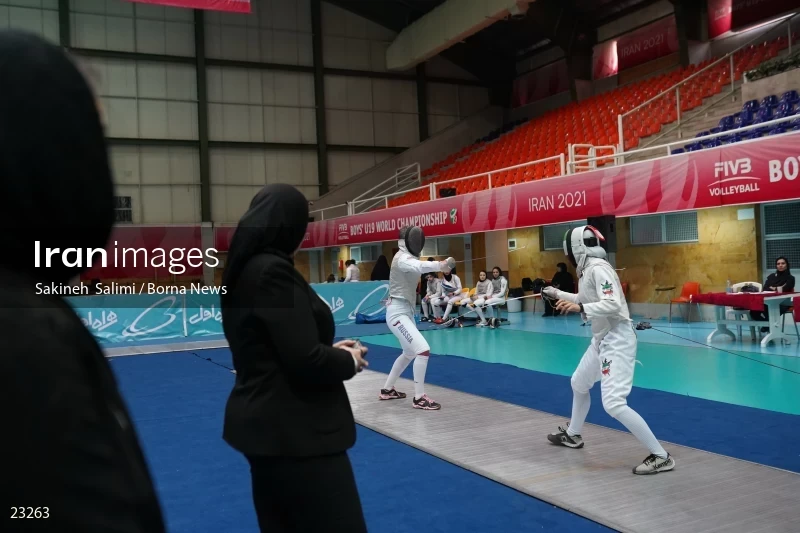 Fencing competitions of the First International Nowruz Games For Women