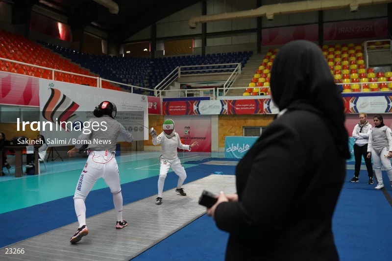 Fencing competitions of the First International Nowruz Games For Women