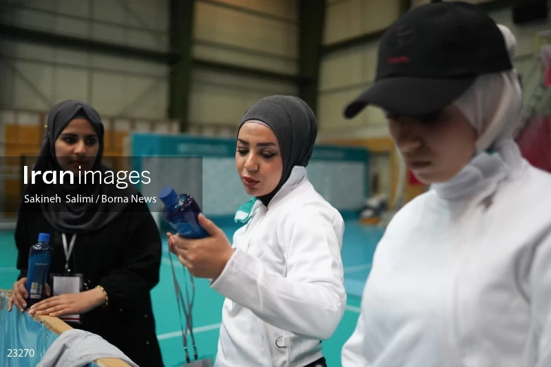 Fencing competitions of the First International Nowruz Games For Women