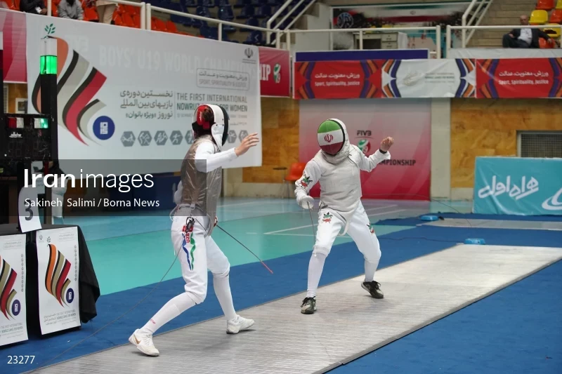 Fencing competitions of the First International Nowruz Games For Women