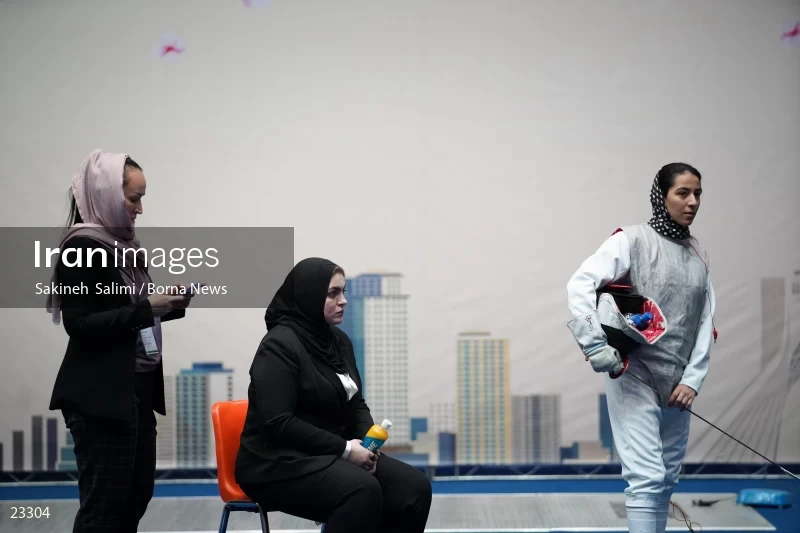 Fencing competitions of the First International Nowruz Games For Women
