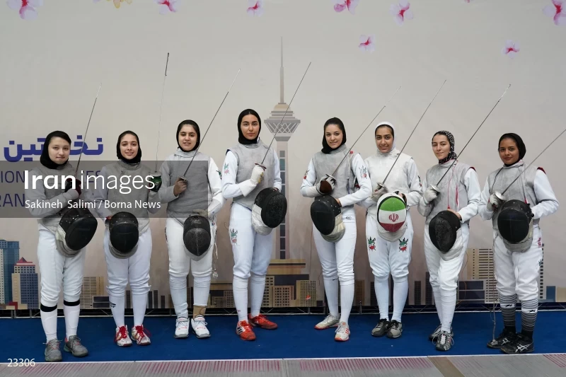 Fencing competitions of the First International Nowruz Games For Women