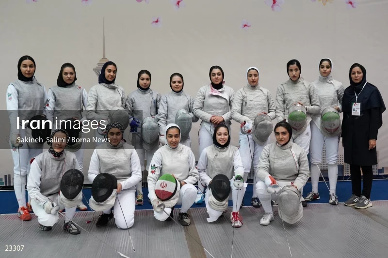 Fencing competitions of the First International Nowruz Games For Women