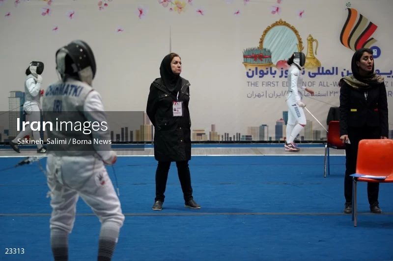 Fencing competitions of the First International Nowruz Games For Women